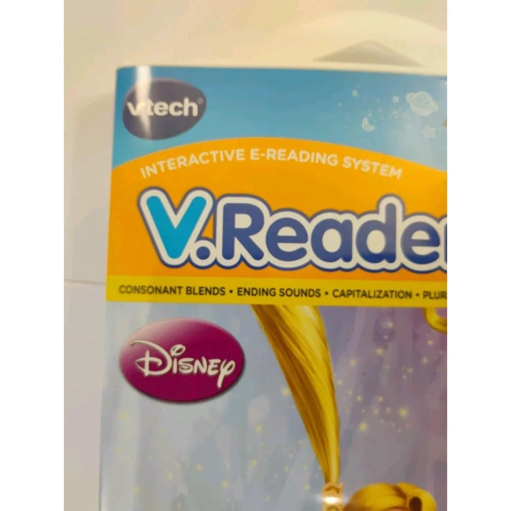 Vtech V.Reader Interactive E-Reading System Disney Tangled Ages 4-6 Years